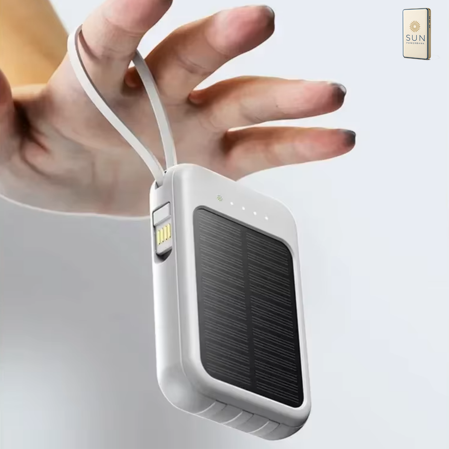 ⚡SunPowerBank-One – L'Énergie Verte Qui Vous Accompagne Partout !