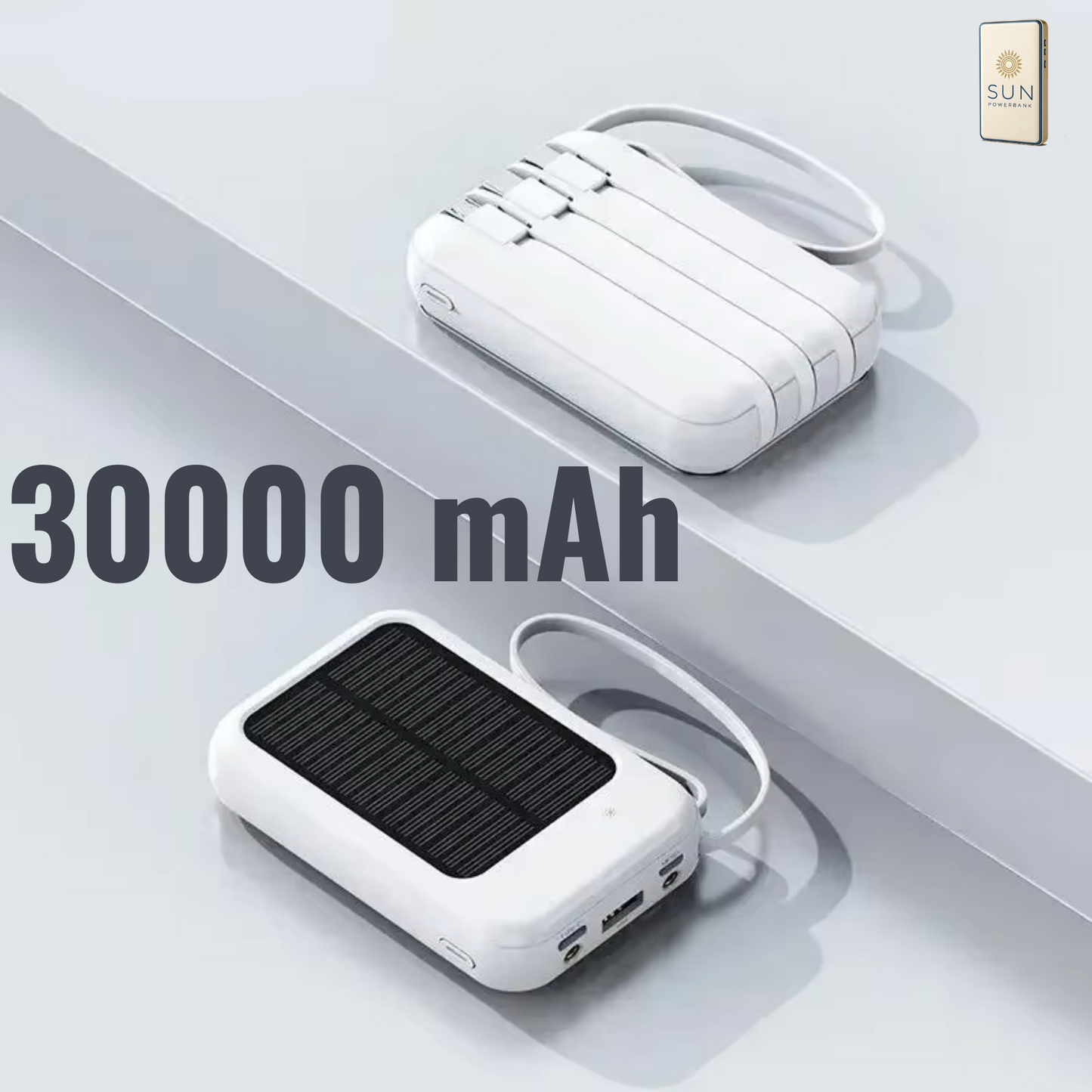 ⚡SunPowerBank-One – L'Énergie Verte Qui Vous Accompagne Partout !